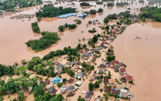 Bão Yagi rời Việt Nam, gây mưa lũ tiếp ở Lào, Myanmar