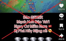 Miền Nam chìm trong biển nước do mưa bão là tin đồn thất thiệt