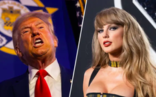 Ông Trump tuyên bố: 'Tôi ghét Taylor Swift'