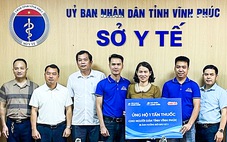 FPT Long Châu phối hợp Tuổi Trẻ trao tặng 2 tấn thuốc đến bà con vùng lũ Vĩnh Phúc, Thái Nguyên