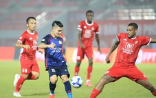 Công An Hà Nội - Thanh Hóa (hiệp 1) 0-0: Trận đấu tạm hoãn vì mua lớn