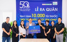 Hành trình ‘Một túi thuốc - một tấm lòng’ trao 10.000 túi thuốc sau bão lũ