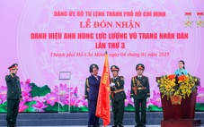 Lực lượng vũ trang TP.HCM được phong tặng danh hiệu Anh hùng lần 3