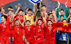 Rước cúp vô địch ASEAN Cup 2024 của đội tuyển Việt Nam