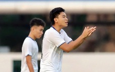 Con trai Quang Hải ghi bàn ở Giải U19 quốc gia