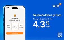 VIB ra mắt tài khoản 'Siêu lợi suất'