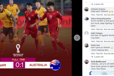 Việt Nam được cổ động viên châu Á khen ngợi dù thua Úc