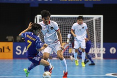 Bị từ chối bàn thắng vì hết giờ, futsal Indonesia thua đáng tiếc trước Nhật