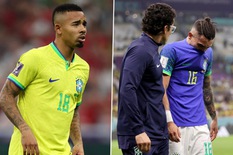 Brazil mất 'bộ đôi' Gabriel Jesus và Alex Telles hết World Cup 2022 vì chấn thương