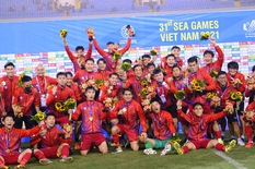 Chủ tịch AFC gửi thư chúc mừng thành tích của bóng đá Việt Nam tại SEA Games 31