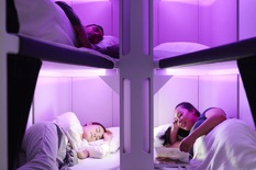 Tương lai khoang giường nằm 'giá rẻ' phổ biến trên máy bay