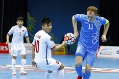 Clip những tình huống đáng chú ý trận futsal VN thua Uzbekistan