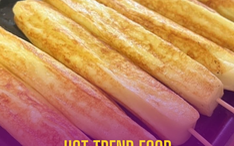 Hot trend food: phô mai sữa nướng độc lạ, thơm béo