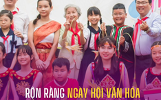 Rộn ràng Ngày hội Văn hóa Thiếu nhi các dân tộc được tổ chức lần đầu tiên tại TP.HCM