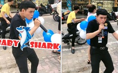 Chàng trai hát Baby Shark phiên bản tiếng Việt khiến người xem quên luôn cả bản gốc