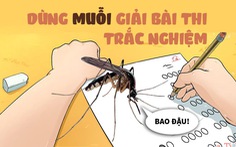 Dùng muỗi giải bài thi trắc nghiệm - Xu hướng thuận tự nhiên