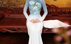 Hoa hậu Phương Nga tái xuất, mặc áo dài làm nàng thơ Tết