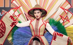 Tranh cãi bộ 'Chiếu Cà Mau' là quốc phục tân Hoa hậu Hoàn vũ 2022