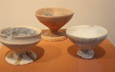 Trưng bày cổ vật văn hóa Óc Eo ở bảo tàng Chăm phục vụ APEC