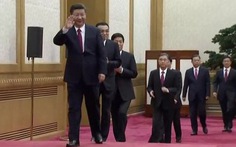 Trung Quốc công bố 7 lãnh đạo cao nhất với 5 nhân vật mới