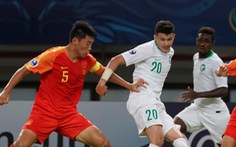 Bóng đá trẻ Trung Quốc lại thất bại ở giải châu Á