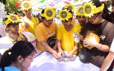385 ước nguyện của bệnh nhi được thực hiện tại ngày hội Hoa hướng dương