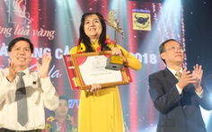 Phương Thảo đoạt giải Bông lúa vàng 2018