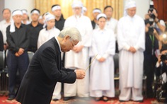 Những tâm sự xúc động trước linh cữu cố Thủ tướng Phan Văn Khải