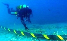 Vừa sửa xong, cáp quang biển AAG lại đứt tiếp