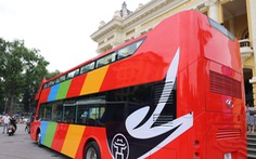 Hà Nội đưa ba xe buýt hai tầng phục vụ tham quan thành phố