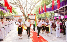 Trường THCS Chi Khê - Nghệ An đạt chuẩn quốc gia