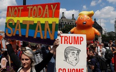 Thế giới trong tuần qua ảnh: 'Bé Trump' đại náo nước Anh