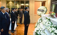 Chủ tịch nước Trần Đại Quang từ trần: Các nước tổ chức quốc tang, gửi điện chia buồn