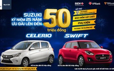 Suzuki ưu đãi lớn lên đến 50 triệu, cơ hội sở hữu ôtô trước Tết