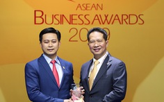 Công ty Yến sào Khánh Hòa nhận giải thưởng Doanh nghiệp ASEAN (ABA)