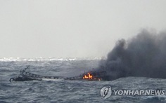 Tìm thấy 1 thi thể người Việt Nam trong vụ cháy tàu cá ở Hàn Quốc