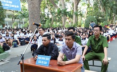 1.200 học sinh TP.HCM 'dự' phiên tòa xử vụ án ma túy