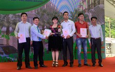 Bình Dương: Trao sổ hồng tại hai dự án nhà ở hiện đại