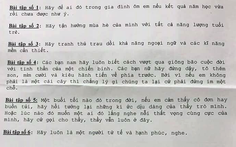 'Bài tập về nhà' khiến học sinh rơi nước mắt, mẹ cha suy gẫm