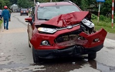 Tạm đình chỉ thiếu úy công an lái xe gây tai nạn làm 2 người chết