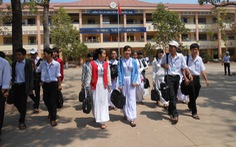 Tuyển sinh lớp 10 ở Bình Phước: gần phân nửa bài thi văn dưới trung bình