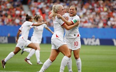 Video tuyển nữ Anh đá bại Cameroon ở vòng 16 đội World Cup nữ 2019