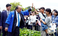 Thủ tướng đọc ca dao khi dự Lễ hội hoa sen Nhật - Việt