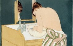 Những phụ nữ đang tắm