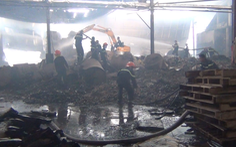 Video: Cháy lớn tại nhà máy giấy, thiệt hại khoảng trên 1 tỷ đồng