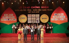 Dai-ichi Việt Nam nhận giải thưởng nhãn hiệu nổi tiếng Việt Nam 2019