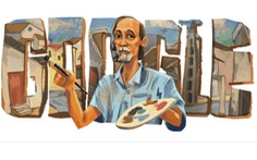 Danh họa Bùi Xuân Phái được Google vinh danh nhân sinh nhật lần thứ 99 của ông