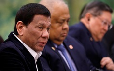 Ông Duterte không hài lòng khi ông Tập nói Biển Đông là 'tài sản' của Trung Quốc