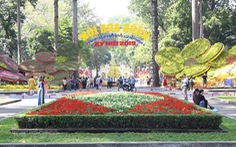 Hội hoa Xuân TP Hồ Chí Minh sẽ kéo dài 12 ngày