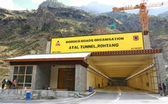 Ấn Độ khánh thành đường hầm rút ngắn đường tới biên giới với Trung Quốc
